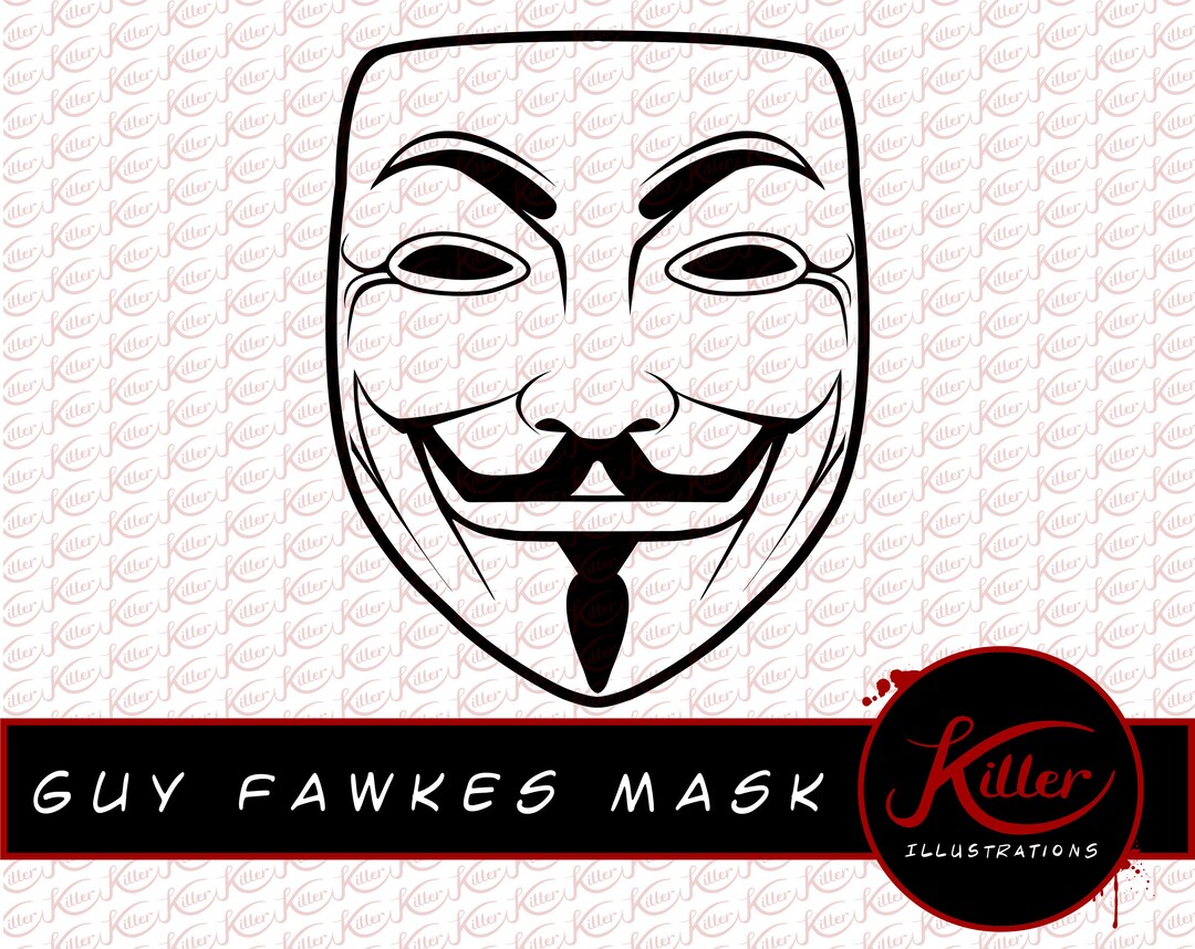 GUY FAWKES  10 Guy Fawkes Anonymous Face Mask Hacker Horror Halloween