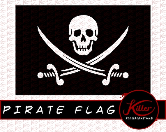 Download Pirate Flag Vector 3 PACK Hacker Clip Art Cut File | Etsy