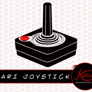 Joystick Vector | Gaming Clip Art | Cut File| Instant Digital Download | Svg | Png | Pdf | Jpg | Eps | Dxf |
