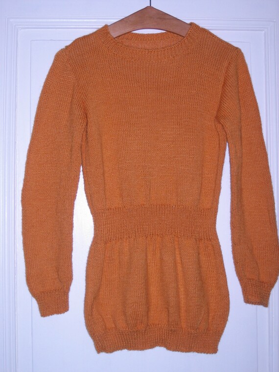 mustard yellow sweater dress