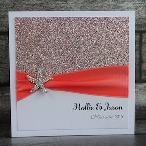 Starfish | Flat Wedding Invitation SAMPLE