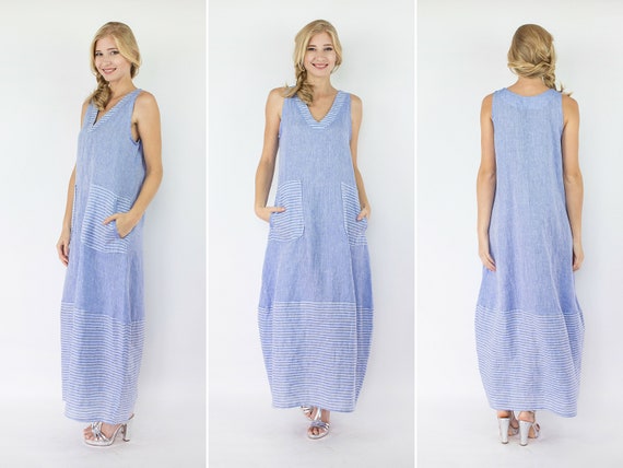 linen summer dresses plus size