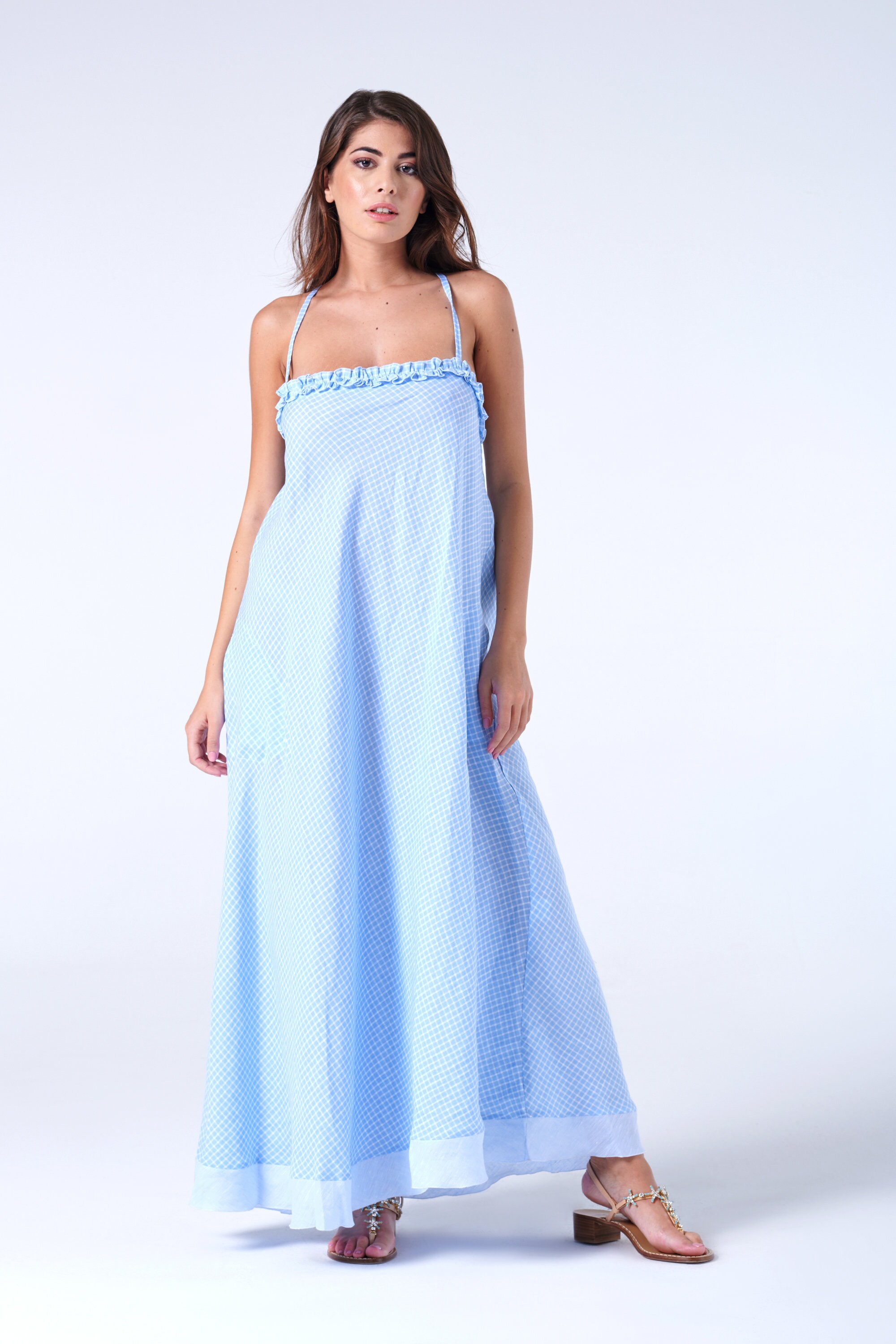 Halter Linen Dress Maxi Linen Dress Plus Size Clothing Etsy