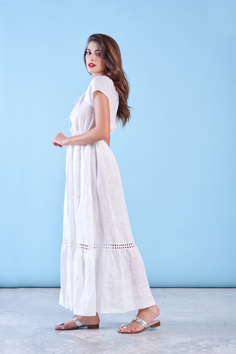 linen maxi