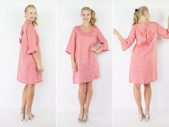 linen dress size 24