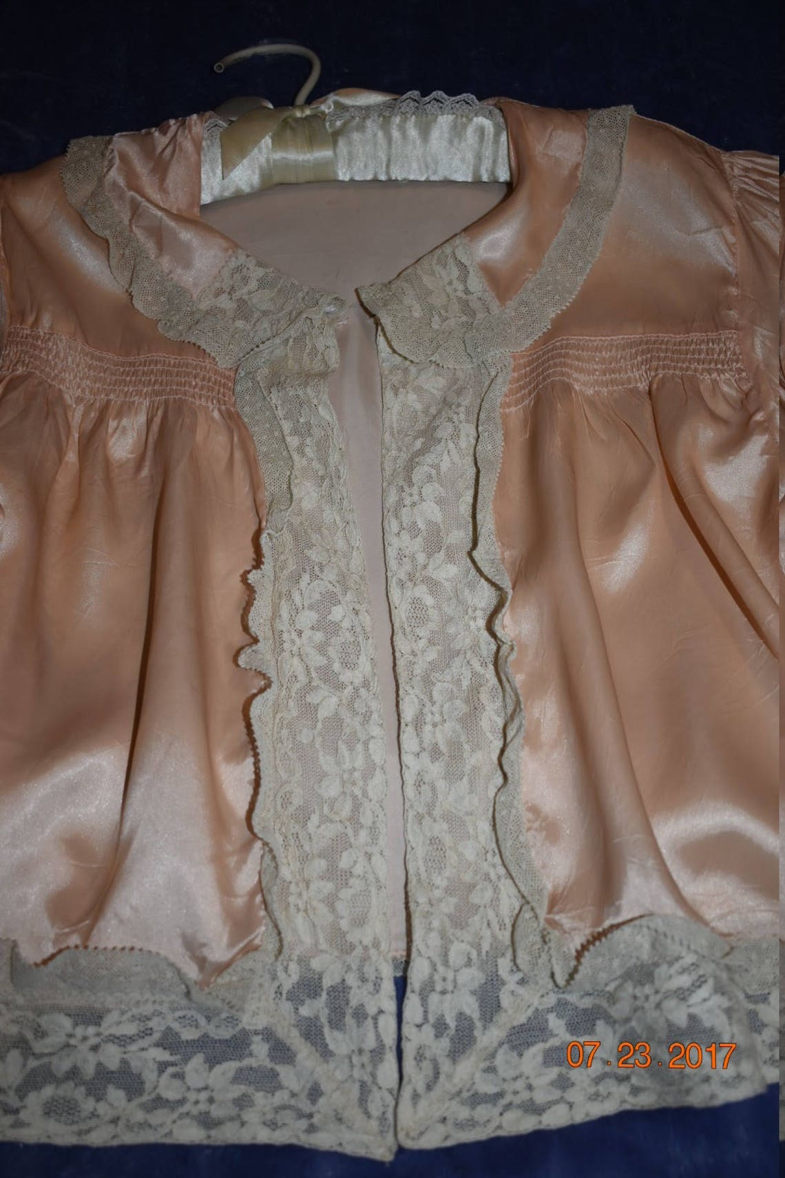 Vintage Bed Jacket Etsy