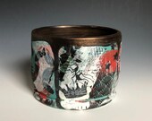 21- RIOT Planter, Ceramic Planter, custom planter, plants, bonsai planter, ceramic container, wheel thrown pottery, ceramics, planter