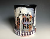 20- RIOT Planter, Ceramic Planter, custom planter, plants, bonsai planter, ceramic container, wheel thrown pottery, ceramics, planter