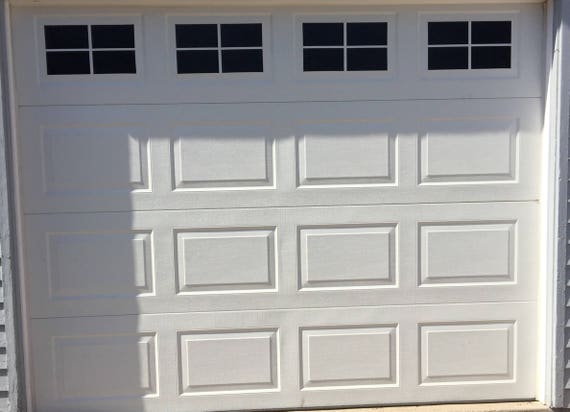 Faux Garage Door Windows Etsy