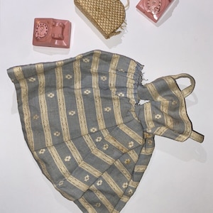 VINTAGE BARBIE OUTFIT Suburban Shopper 1959-64 969 Phone Basket Dress Lot