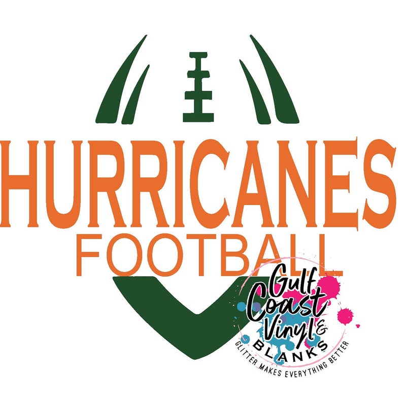 Miami Hurricanes Svg - Etsy