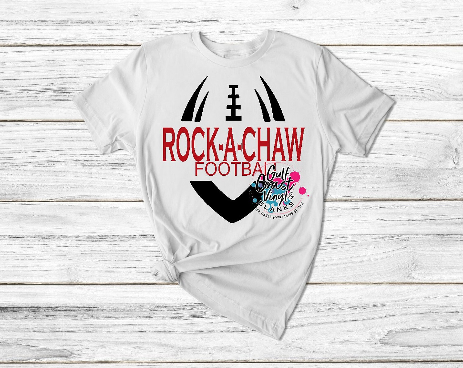 Rock a Chaw Football Cut Print Sublimation PNG Digital Etsy