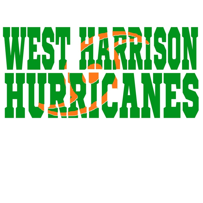 West Harrison Hurricanes Svg Cut File Etsy