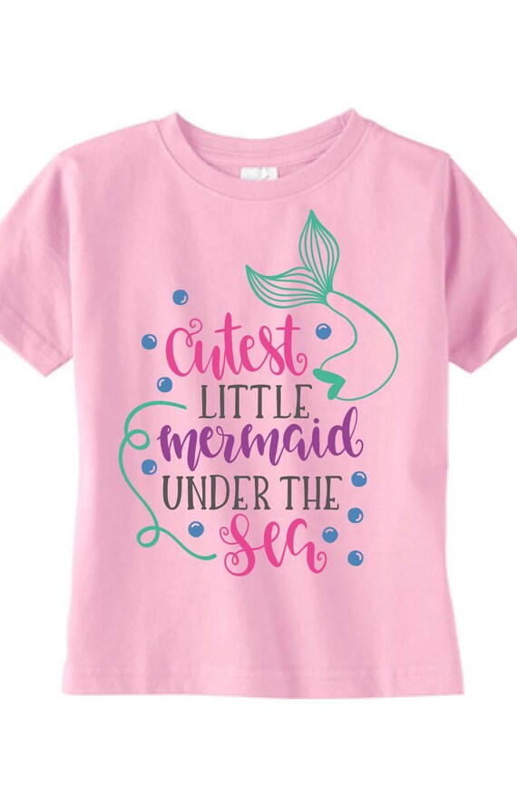 little mermaid shirt toddler