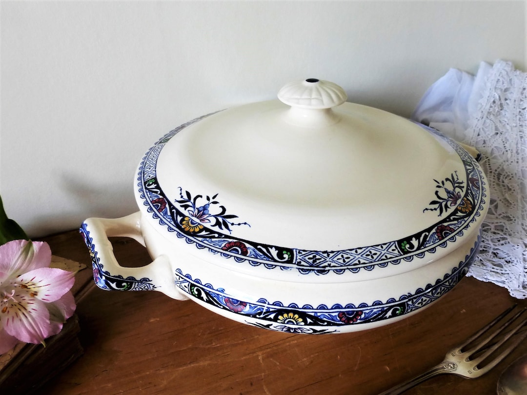 Petite soupière faïence Baccarat - Arts de la table