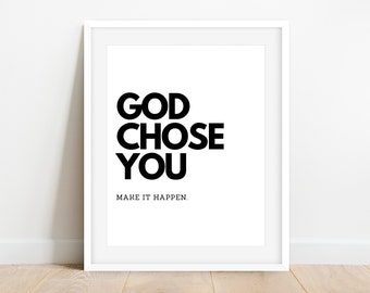 PRAY | Digital Print | Printable for Bedroom, Office, Kids Room, Living ...