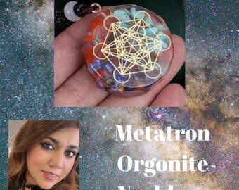 Metatron Orgonite Necklace