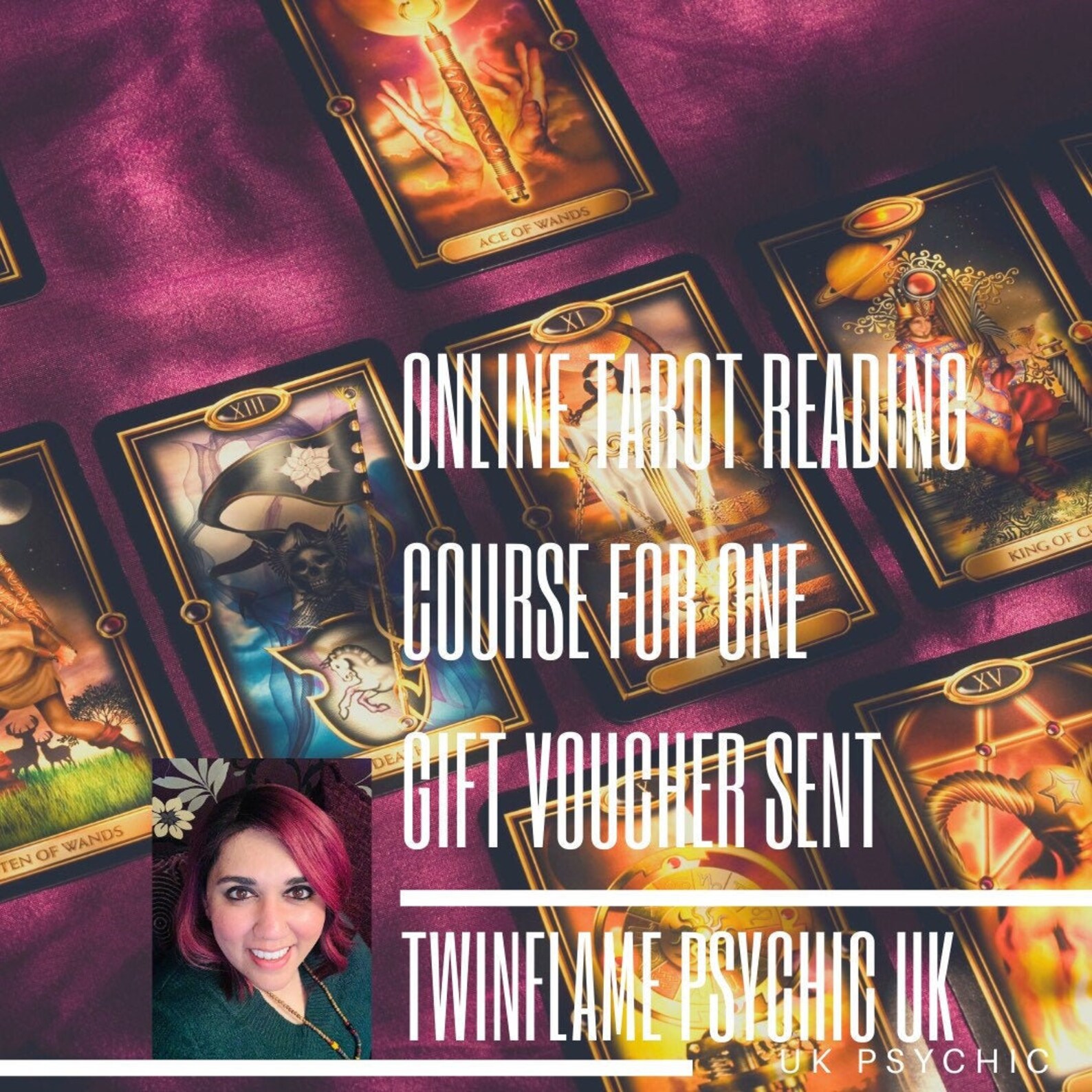 Online Tarot Card Reading Course for One Gift Voucher Etsy