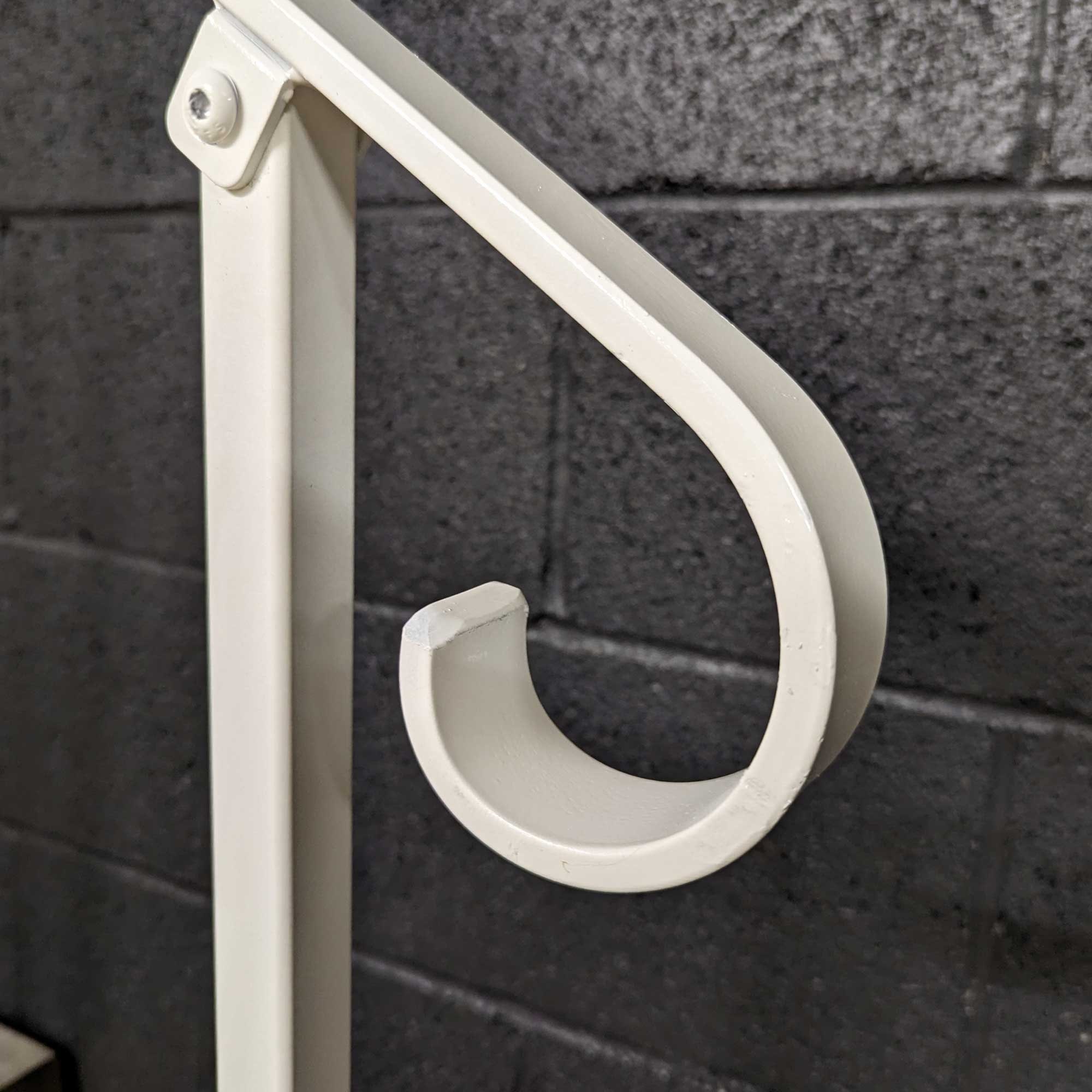 6 Foot Steel Stair Handrail: In-ground Post, Outdoor Railing - Etsy