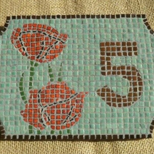 Lot De Broches Décoratives Fleurs En Micro-Mosaïque Italienne - XIXème Siècle - Occasion