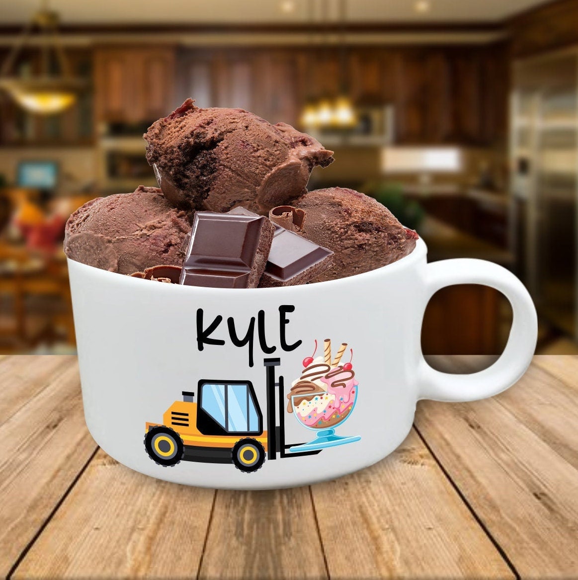 Custom Ice Cream Mug 