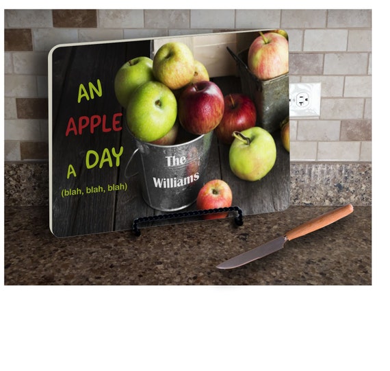 Two Apple Cutting Board Gift Pack