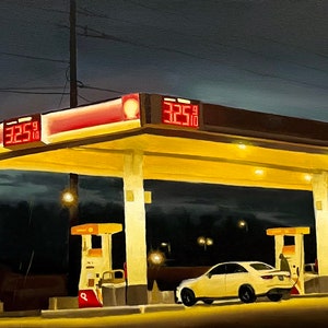 Fuel - Mounted Print