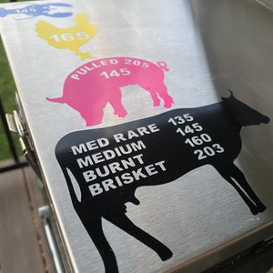 Decals for Grills & Smokers