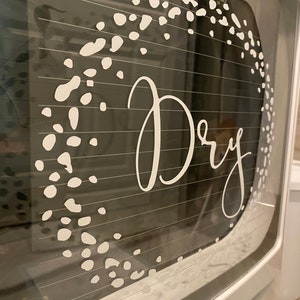 Wash & Dry Appliance Decals