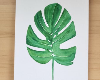 6x9 Monstera PRINT