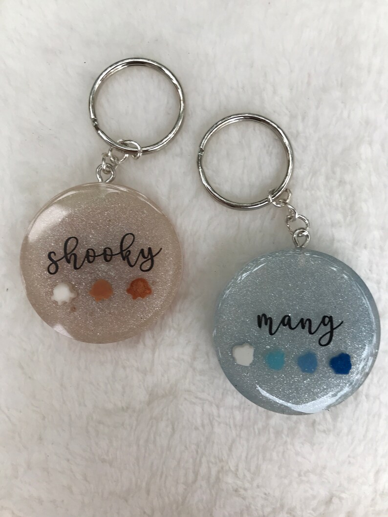 BT21 Resin Keychain