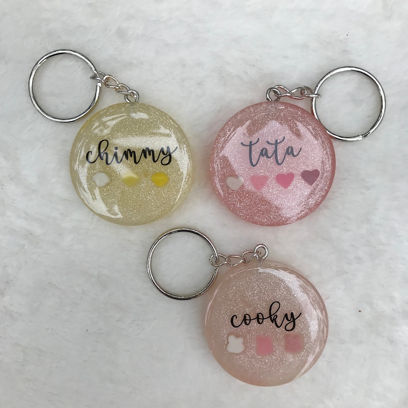 BT21 Resin Keychain