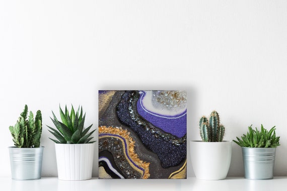 Amethyst Abstract Agate Modern Wall Decor LSU Team Colors Awesome Lsu Bedroom Style Painting Amethyst Abstract Agate Modern Wall Decor LSU Team Colors Awesome Lsu Bedroom Style Painting