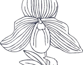 Borduurontwerpen quiltblokken, borduurwerk orchideeën, borduurontwerp, machineborduurwerk, machineborduurontwerp, quilten