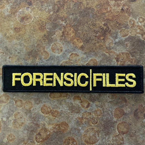 Forensic Files - Etsy