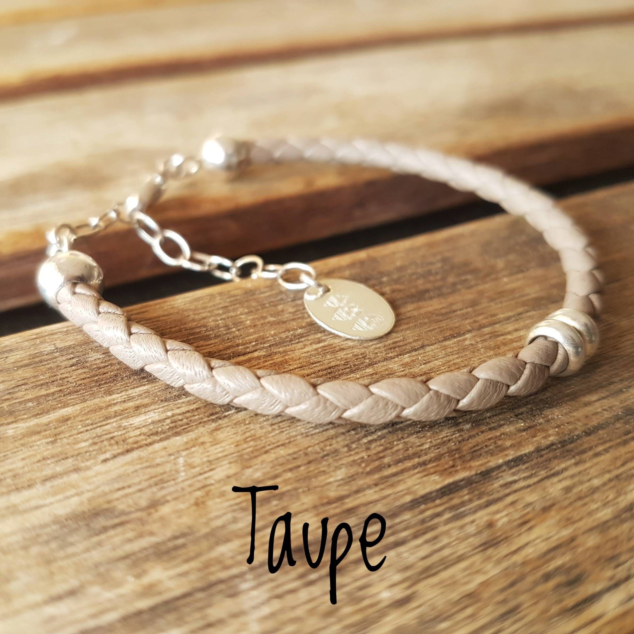 Bracelet cuir femme bracelet cuir fin bracelet cuir tressé Etsy