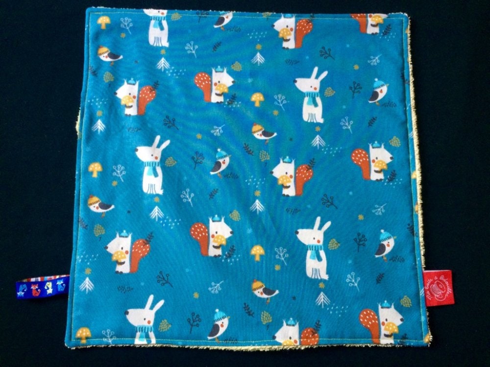 Serviette de Table Animaux La Forêt 