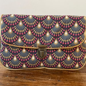 Pochette Colorée - Fourre-Tout Pratique avec Fermoir Cartable