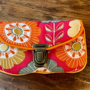 Mini Pochette Colorée - Fourre-Tout Pratique avec Fermoir Cartable