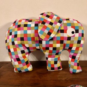 multi-colored elephant - Elmer