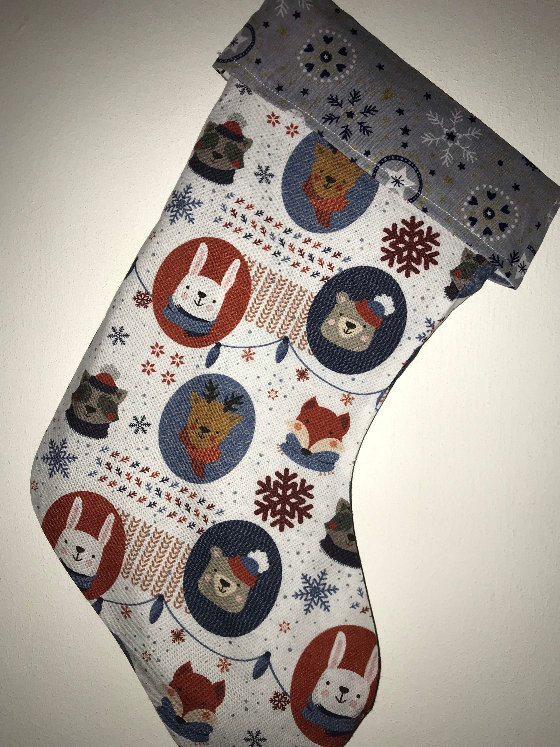 Grande Botte/Chaussette de Noël à Suspendre