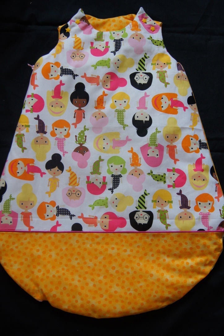 Gigoteuse/Turbulette 0/6 Mois Sirènes