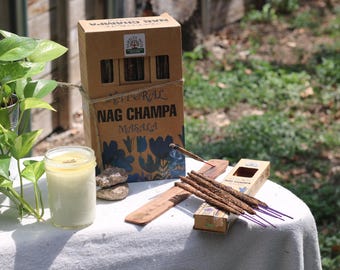 Namaste India Natural Nag Champa Masala Traditional Incense
