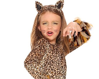 Kids Leopard Costume Etsy
