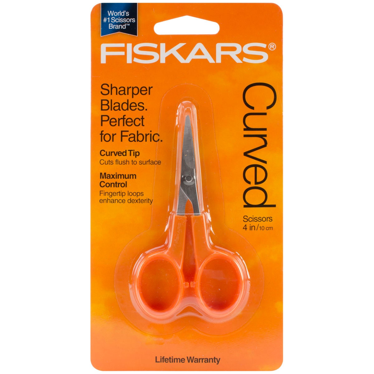 Large Curved Blade Scissors — Guard Your ID
