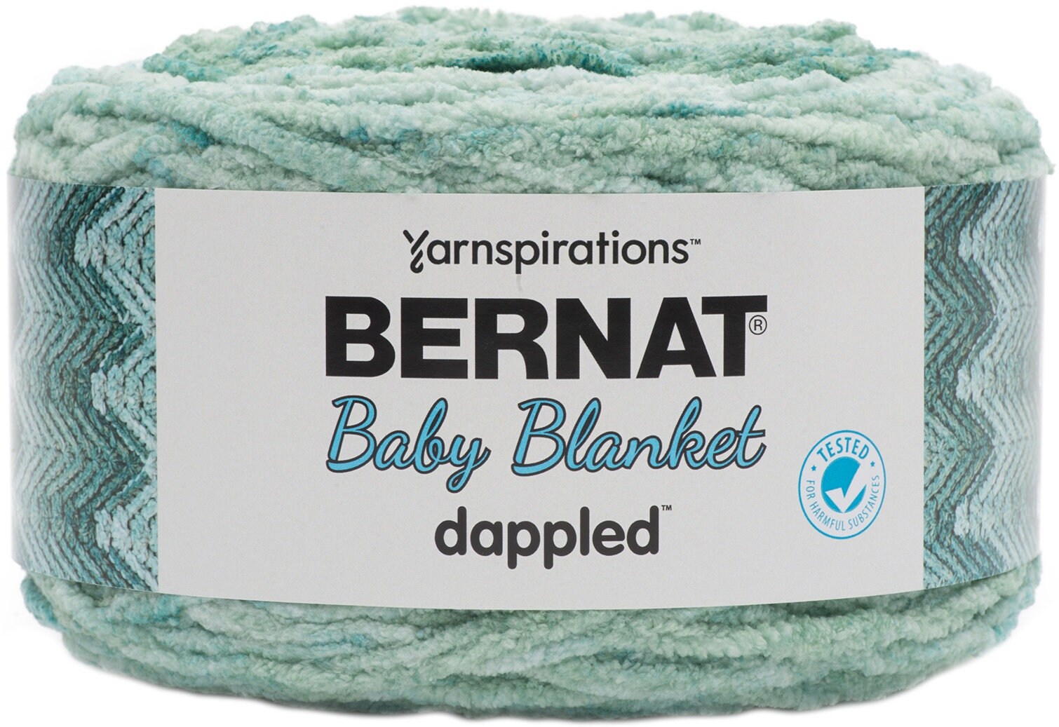 Spinrite Bernat Baby Blanket Dappled Yarn misty Jungle Green Etsy UK
