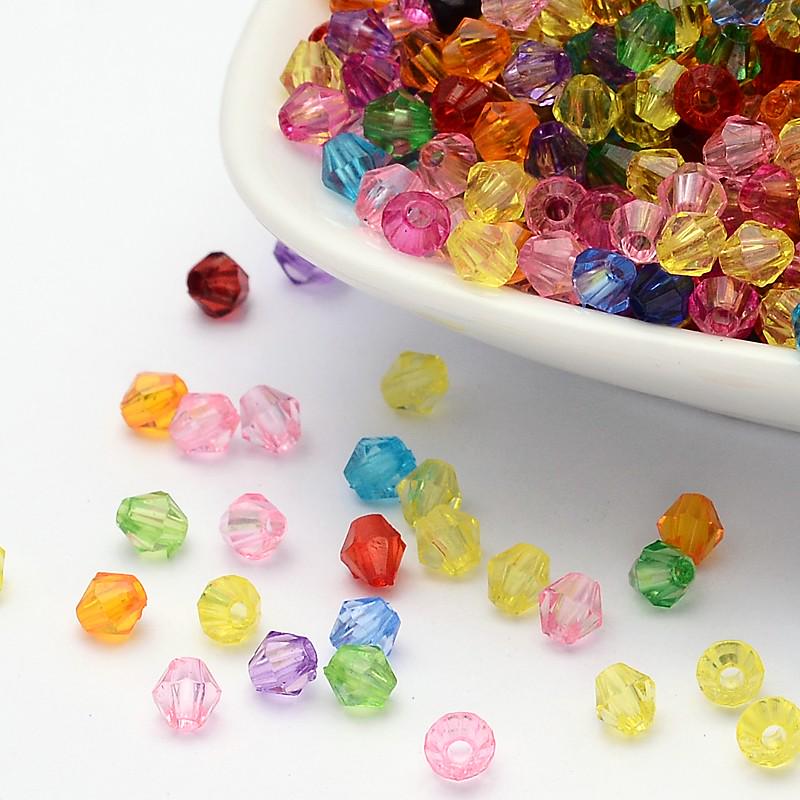 Lot De 15 Perles Toupies Lisses En Argent 925 - Diamètre 4,4 Mm - Réf DIVOL4 - Neuf