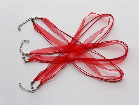 necklace set organza necklace