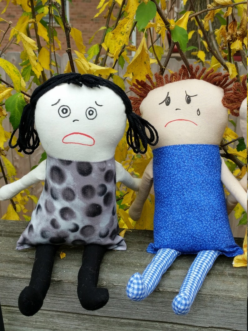 Play Therapy Dolls Emotion Dolls Dolls for Counseling With Etsy