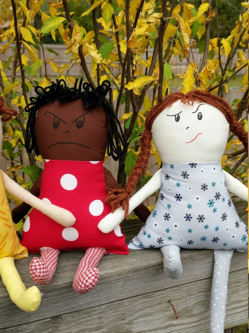 Play Therapy Dolls Emotion Dolls Dolls for Counseling With Etsy